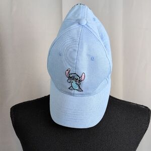 Disney Blue Stitch Hat O/S Embroidered